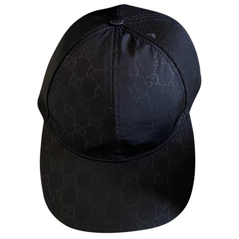 casquette gucci black|casquette Gucci homme luxe.